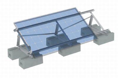 Structure flat roofs