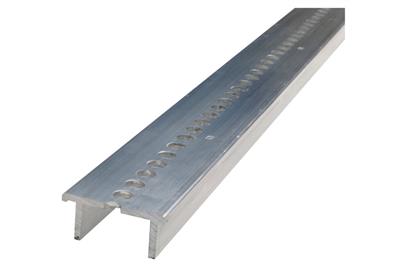 Aluminium support channel and insulating blocks Ω TOP