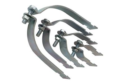 Channel pipe clamps