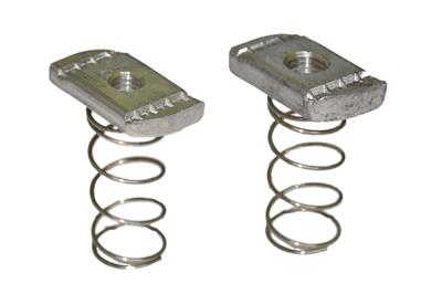 Stainless steel nuts for Strut channels
