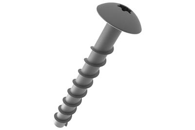 Self-threading screws for concrete