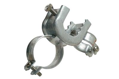 Buil-in collars for clamps