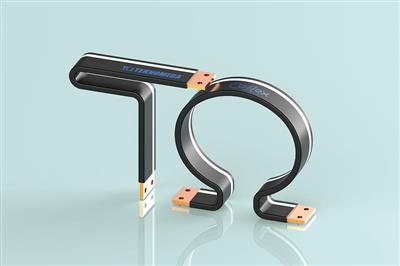 Insulated copper flexible bars 2-3 meters Co-flex